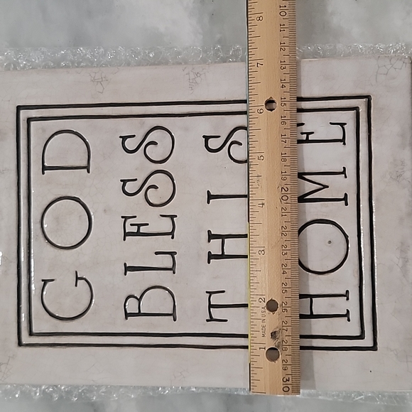 God Bless this Home Ceramic decor - Picture 4 of 5